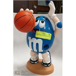 M & M'S BLUE BASKETBALL PLAYER