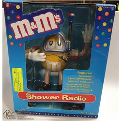 M & M'S SHOWER RADIO SCUBA DIVER IN BOX
