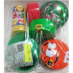M & M'S 6 FULL TINS