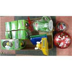 M & M'S FLAT OF 15 ITEMS NEW IN BOX'S