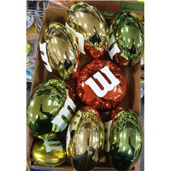 M & M'S 8 EMPTY TINS