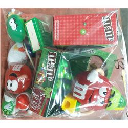 M & M'S 18 X CHRISTMAS NEW IN BOX AND NOT