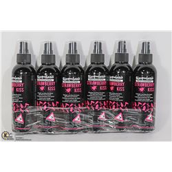 6 PACK SHAMPOO HEADS PROFESSIONAL STRAWBERRY KISS