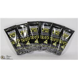 6 PACK SHAMPOO HEADS TROPICAL TWIST PRO