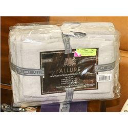 6 PIECE ALLURE COTTON TOWEL SET INCLUDES- 2 BATH