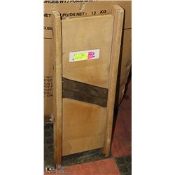 VINTAGE CABBAGE SHREDDER, DOUBLE BLADE