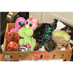 FLAT OF TY COLLECTIBLE STUFFIES