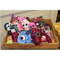 FLAT OF TY COLLECTIBLE STUFFIES