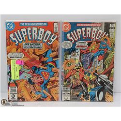 LOT OF TWO COLLECTOR SUPERBOY COMICS #46 & #48