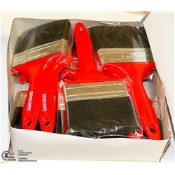 BOX OF 12 NEW 4INCH PAINT BRUSHES