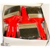 Image 1 : BOX OF 12 NEW 4INCH PAINT BRUSHES