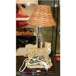 CHEETAH TABLE LAMP