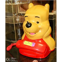 VINTAGE COLLECTIBLE WINNIE THE POOH PHONE