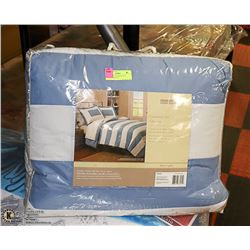 NEW TWIN COMFORTER AND PILLOW SHAM SET