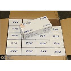 CASE WITH 20 BOXES OF 50 SIZE LARGE DISPOSABLE