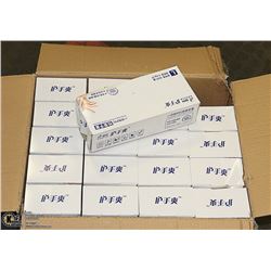 CASE WITH 20 BOXES OF 50 SIZE LARGE DISPOSABLE