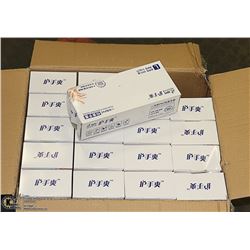 CASE WITH 20 BOXES OF 50 SIZE LARGE DISPOSABLE