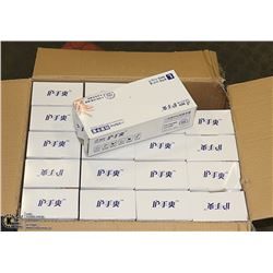 CASE WITH 20 BOXES OF 50 SIZE LARGE DISPOSABLE
