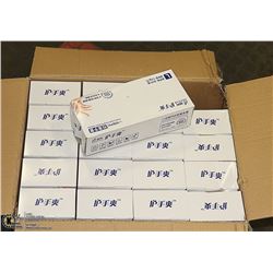 CASE WITH 20 BOXES OF 50 SIZE LARGE DISPOSABLE