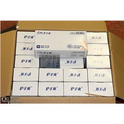 CASE WITH 20 BOXES OF 50 SIZE MEDIUM DISPOSABLE