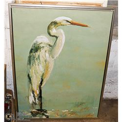 LARGE BIRD PICTURE 32 X 43