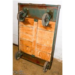 WAGON HEAVY DUTY 32" X 48" WITH 8" CASTERS