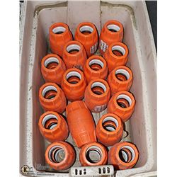 TOTE WITH WATER COUPLINGS