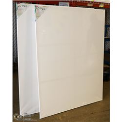 LOT OF 2 ARTISTIC PAINTING CANVASES 48" X 60"
