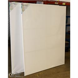 LOT OF 2 ARTISTIC PAINTING CANVASES 48" X 60"