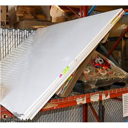 LOT OF 4 ARTISTIC PAINTING CANVASES 48"X60"