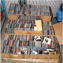 PALLET OF 1000+ CDS METAL PUNK ROCK ETC