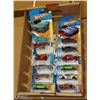 Image 1 : FLAT OF 12 ASSORTED HOTWHEEL COLLECTOR CARS