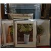 Image 2 : LOT OF 3 FRAMED IKEA PRINTS, PARIS PRINT GOLD