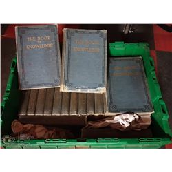 VINTAGE BOOK OF KNOWLEDGE 20 VOLUME SET