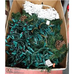 BOX WITH 8 FOOT GARLAND AND