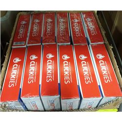 CASE OF NEW REUSABLE CLICKIES BACK HOT / COLD PADS