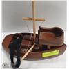 Image 2 : WOODEN FISHING BOAT MODEL