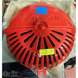 1898 ANTIQUE FIRE GONG FROM THE CALGARY BREWERY