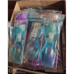 LOT OF 40 NEW REUSABLE HOT / COLD EYE MASKS