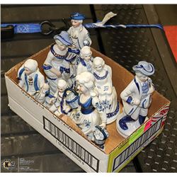 LOT OF BONE CHINA FIGURINES