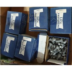 6 BOXES 1/2'' X 1 1/4'' CARRIAGE BOLTS 50 PER BOX