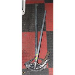 LOT OF 2 HEAVY DUTY PIPE BENDERS