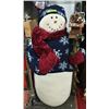 Image 1 : LARGE SNOWMAN APPROX 40"