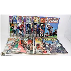 CONAN MARVEL COMICS & SAVAGE SWORD MAGS