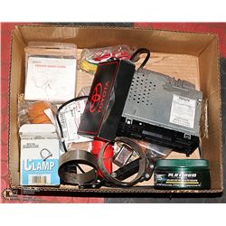 BOX WITH NEW AND USED AUTOMOTIVE