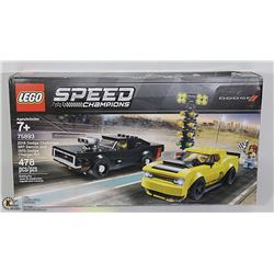 NEW LEGO SPEED CHAMPIONS 2018 DODGE CHALLENGER