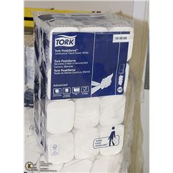 CASE OF TORK BRAND CONTINUOUS HAND TOWEL