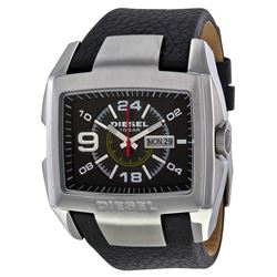 NEW DIESEL GUNMETAL TONE 50MM MSRP $219 WATCH