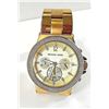 Image 3 : NEW GOLD COLOR MICHAEL KORS 44MM CHRONO MSRP $337