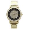 Image 4 : NEW MICHAEL KORS BLK/GOLD CRYSTAL STUDDED MSRP$409
